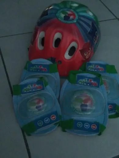 Kit Patins Infantil (com todas as proteções) - Foto 5