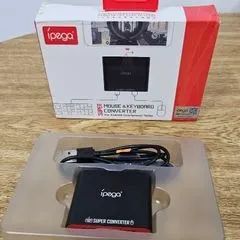 Lacrado Adaptador para Teclado e Mouse em Celular Conversor via Bluetooth Ípega 9116 - Foto 2