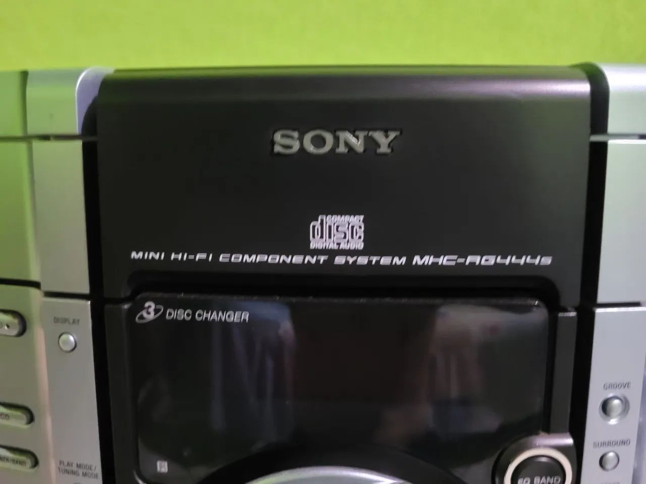 VENDO (COLECIINADOR)!!Mini System Sony MHC-AG444S 3 CD's