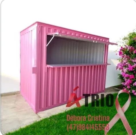 Container lanchonete cores a escolha personalizado  - Foto 2