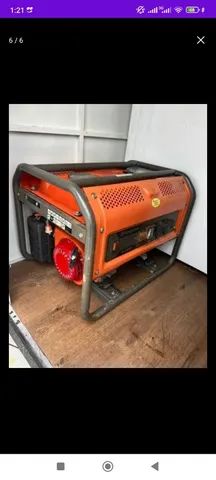 Gerador de energia 2,8 Kva a gasolina - G2500P 110V/220V