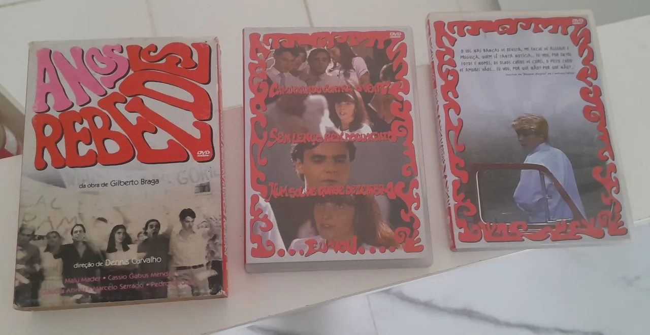 DVD - Box Anos Rebeldes - 3 Discos - Dir: Dennis Carvalho