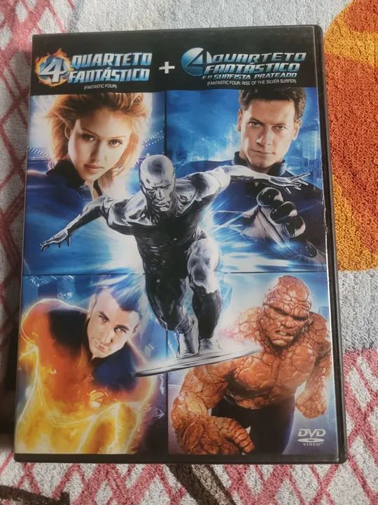 Quarteto Fantástico + Surfista Prateado - DVD Duplo