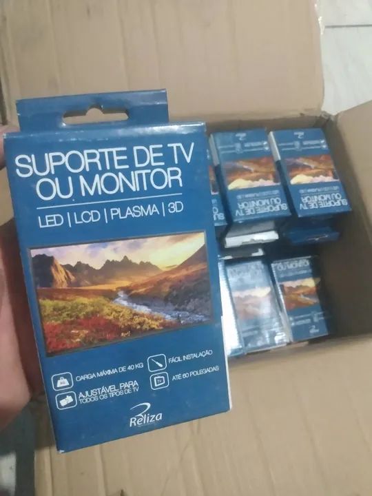 Suporte de Parede para TV -  Corte de Monito - Novo - Foto 4