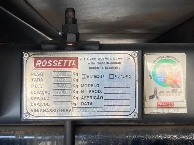 VW 15-180 6X2 ANO 2009 BAU 8,5M - Foto 10