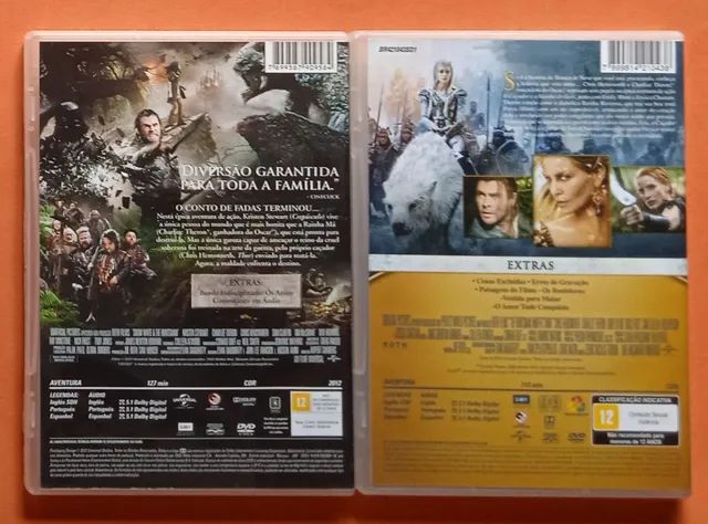 Dvd Branca de Neve e o Caçador 1 e 2 - Foto 2