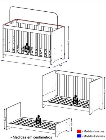 Promoção Berço 3 em 1- F4   - Foto 2