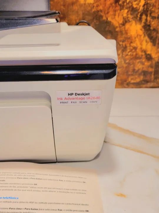 Impressora HP deskjet ink advantage IA2646 seminova - Foto 3