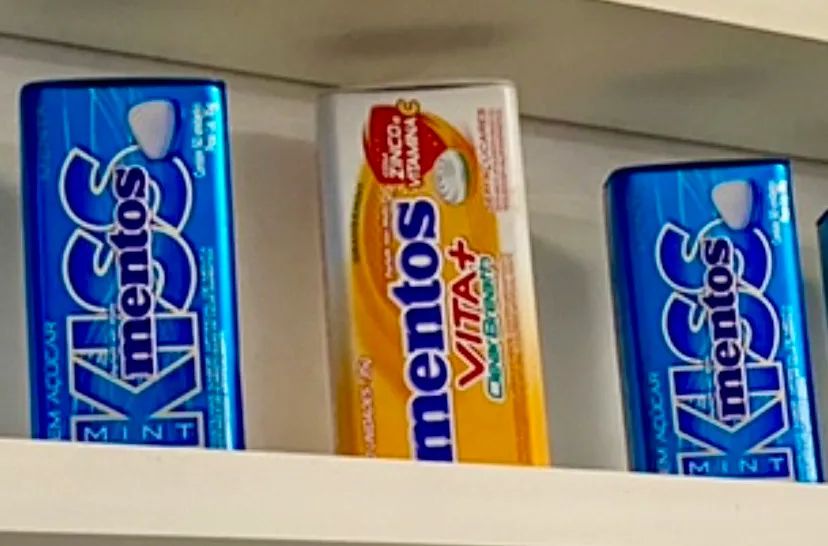 Coleção 7 Latinhas Mentos Vazias. - Foto 2