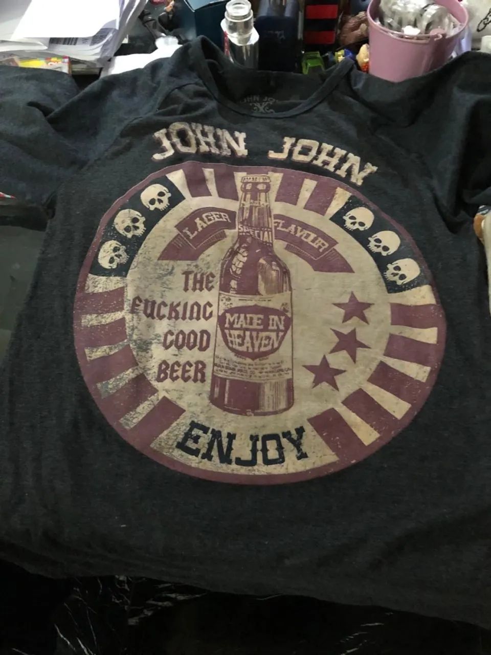 5 camisetas John John  preço pacote - Foto 4