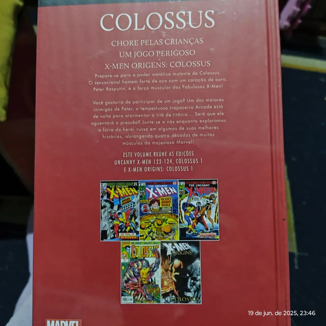 Capa Vermelha nr 56, HQ Colossus - Os Heróis Mais Poderosos da Marvel - Foto 4