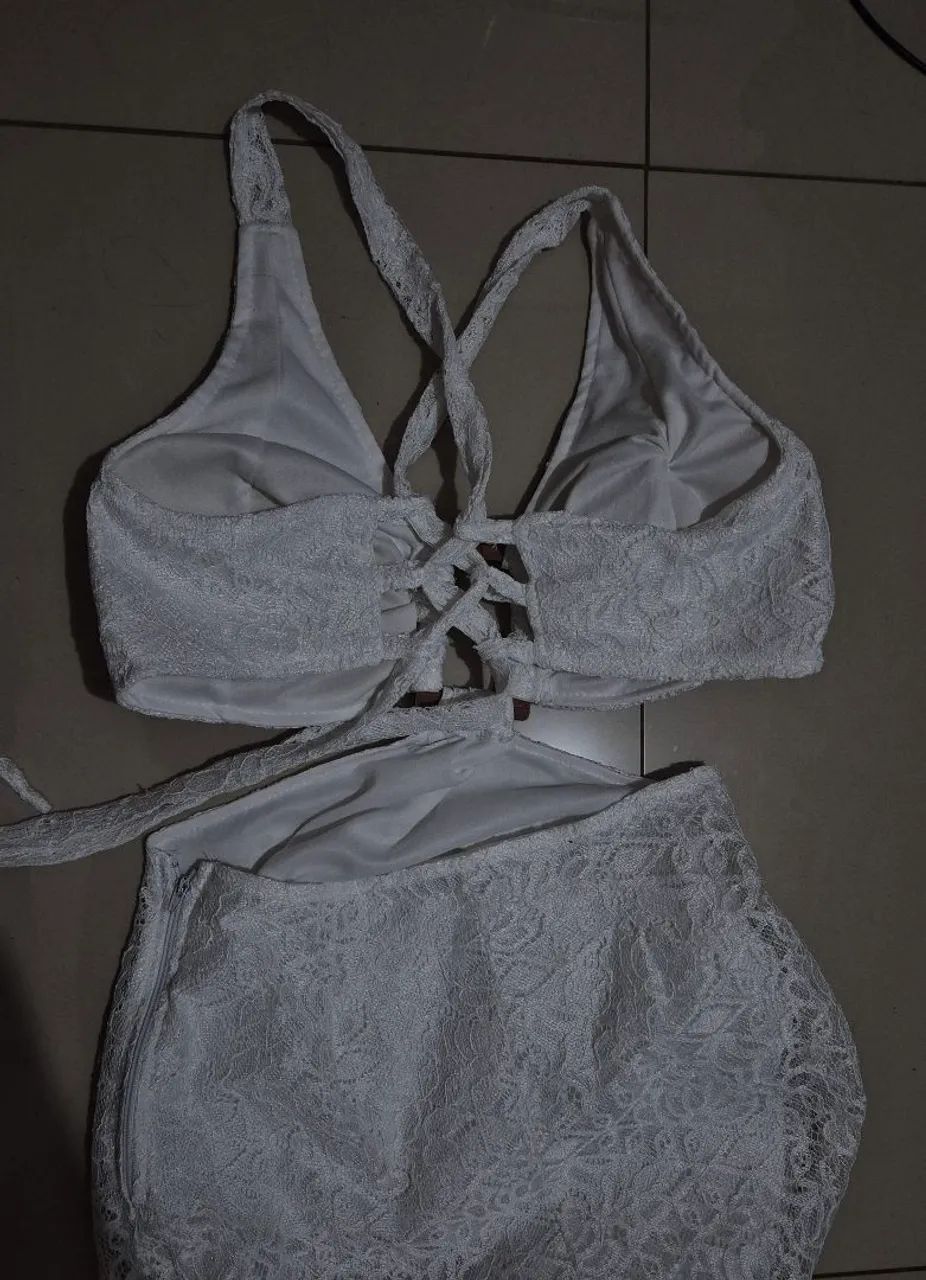 VESTIDO NOVO BRANCO - Foto 4