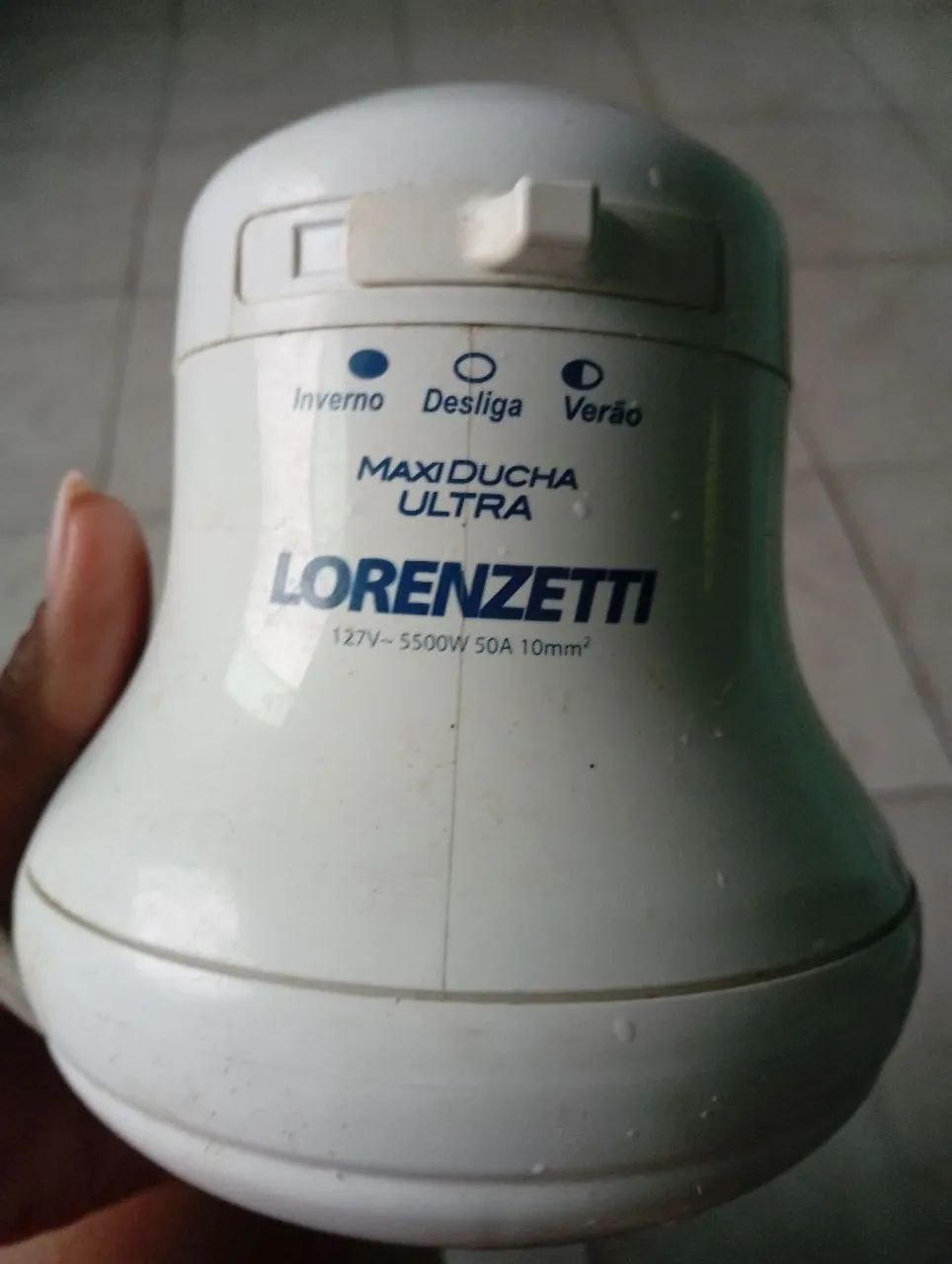 Chuveiro Lorenzetti Maxi Ducha Ultra 5500W