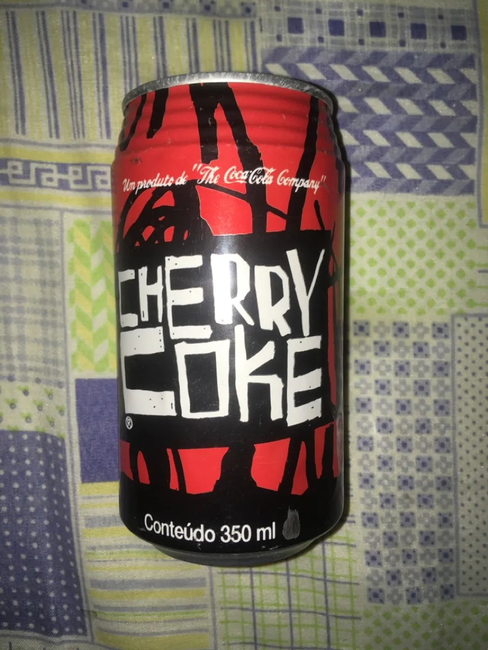 Lata Cherry Colke Década de 90