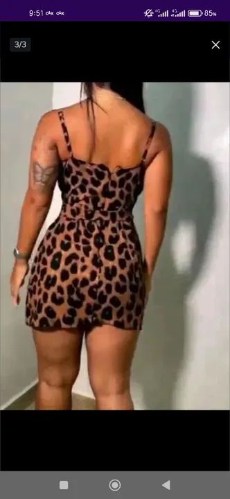 Macaquinho de onça veste super bem - Foto 3