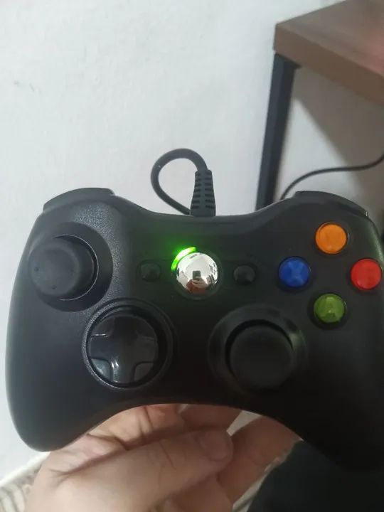 Controle Xbox 360 e pc
