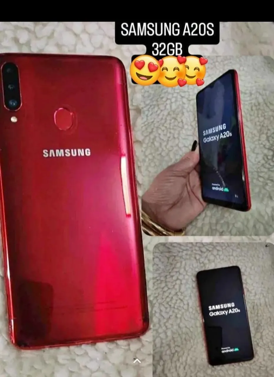 Samsung Galaxy A20s 32GB Vermelho