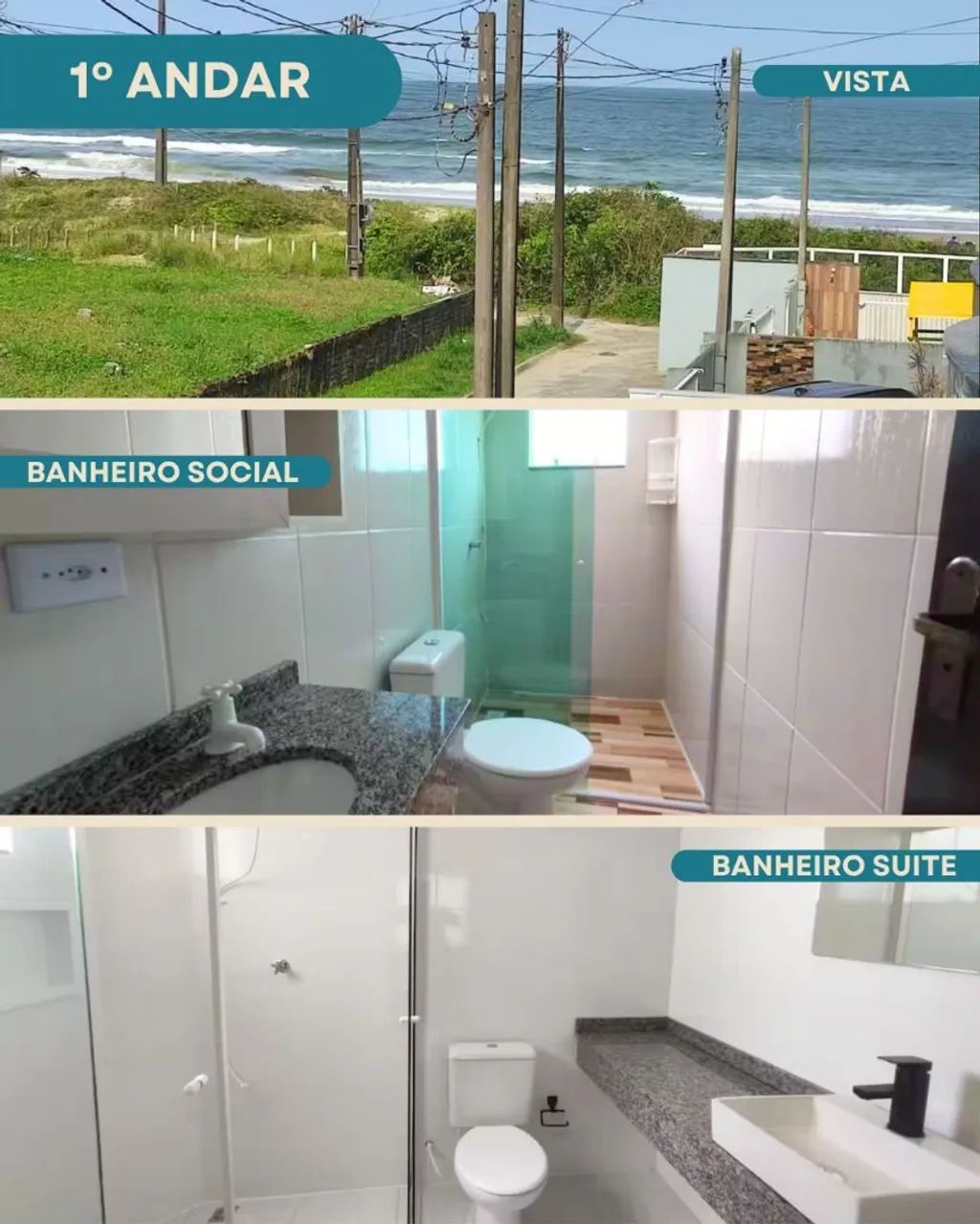 Sobrado na praia para até 10 pessoas  - Foto 5