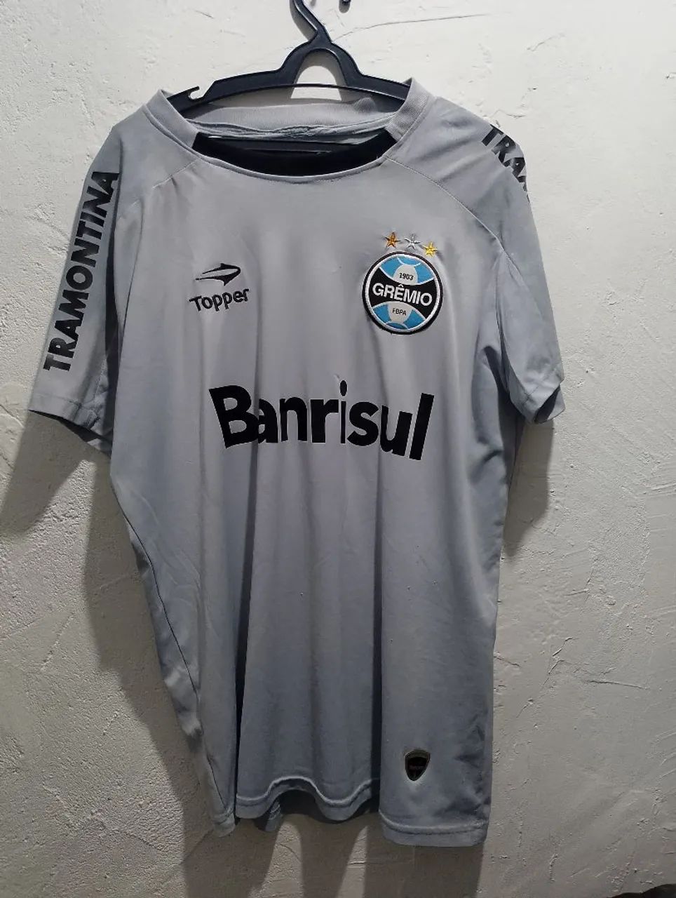 Camisa de treino GG Grêmio cinza