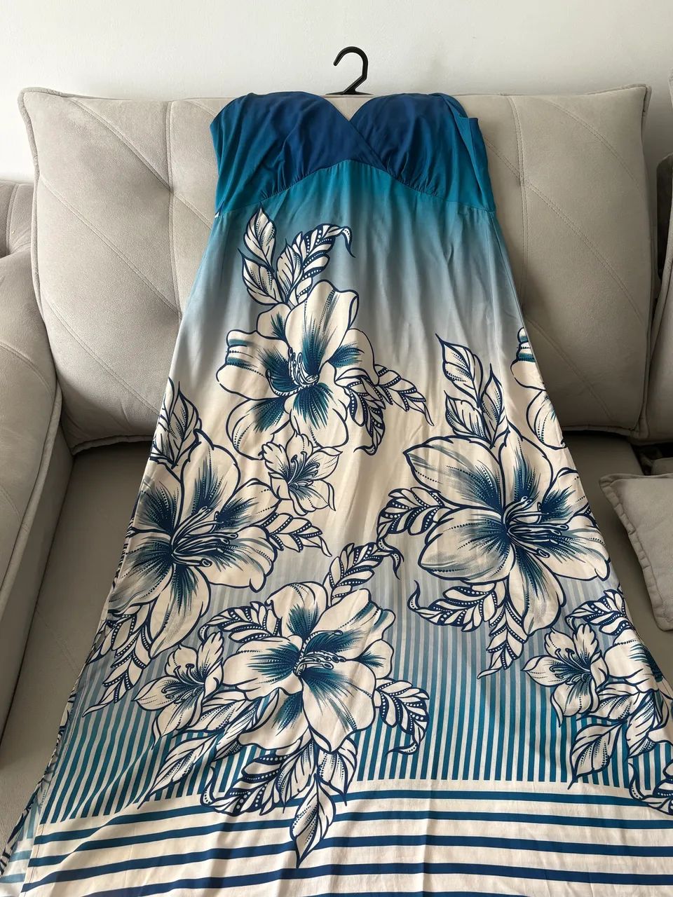 Vestido Floral Zinzane GG - Foto 4