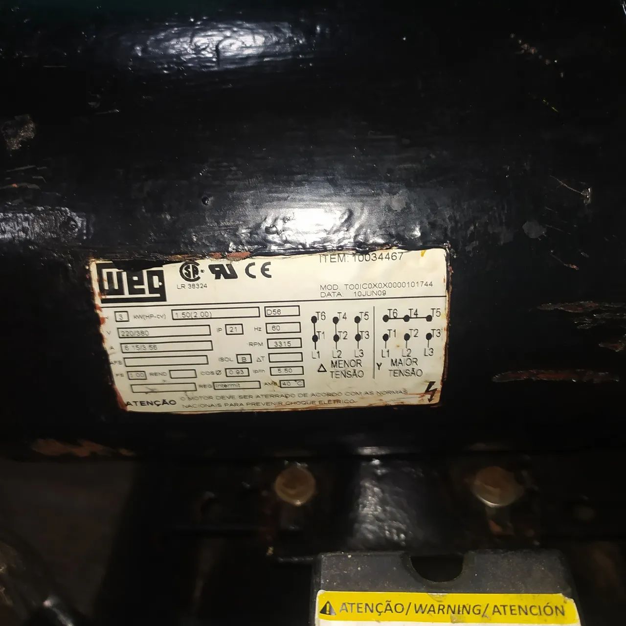 Compressor de Ar BRAVO SCHULTZ/ CSL-10 - Foto 5