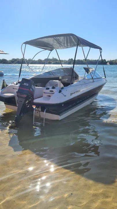 Lancha Bayliner 1800 - 85 HP - não aceito troca - Foto 4