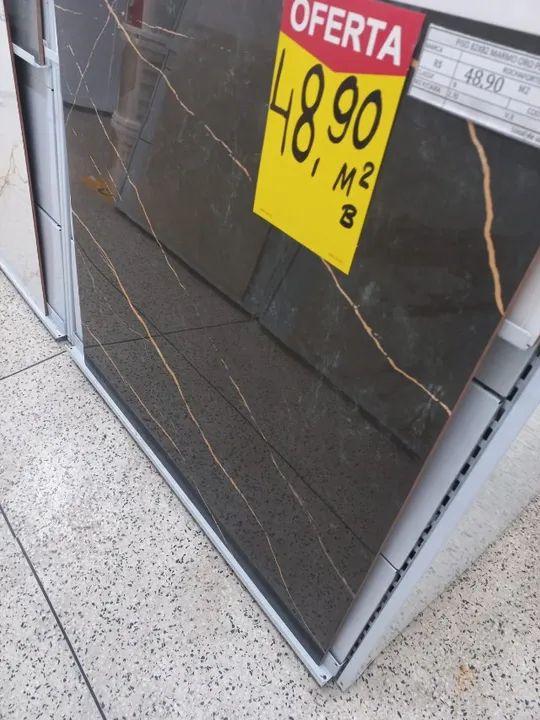 Piso 82x82 Marmo Oro LEF  - Foto 3