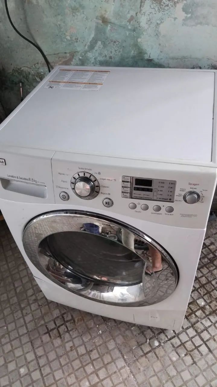 Máquina de lavar e secar LG 8,5 kL  - Foto 3