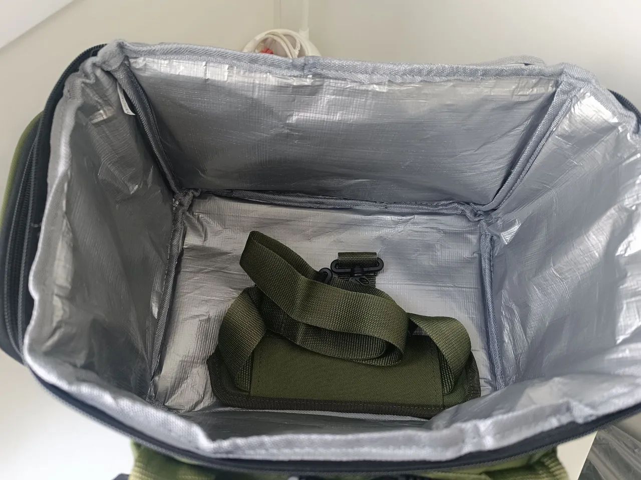 Bolsa de Pesca Deyu Verde Militar - Foto 3
