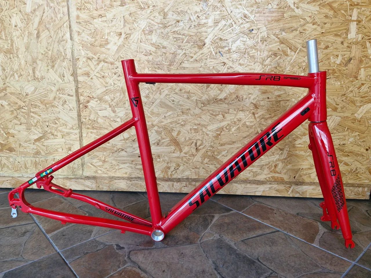 Quadro e Garfo Speed Salvatore Vermelho  - Foto 3