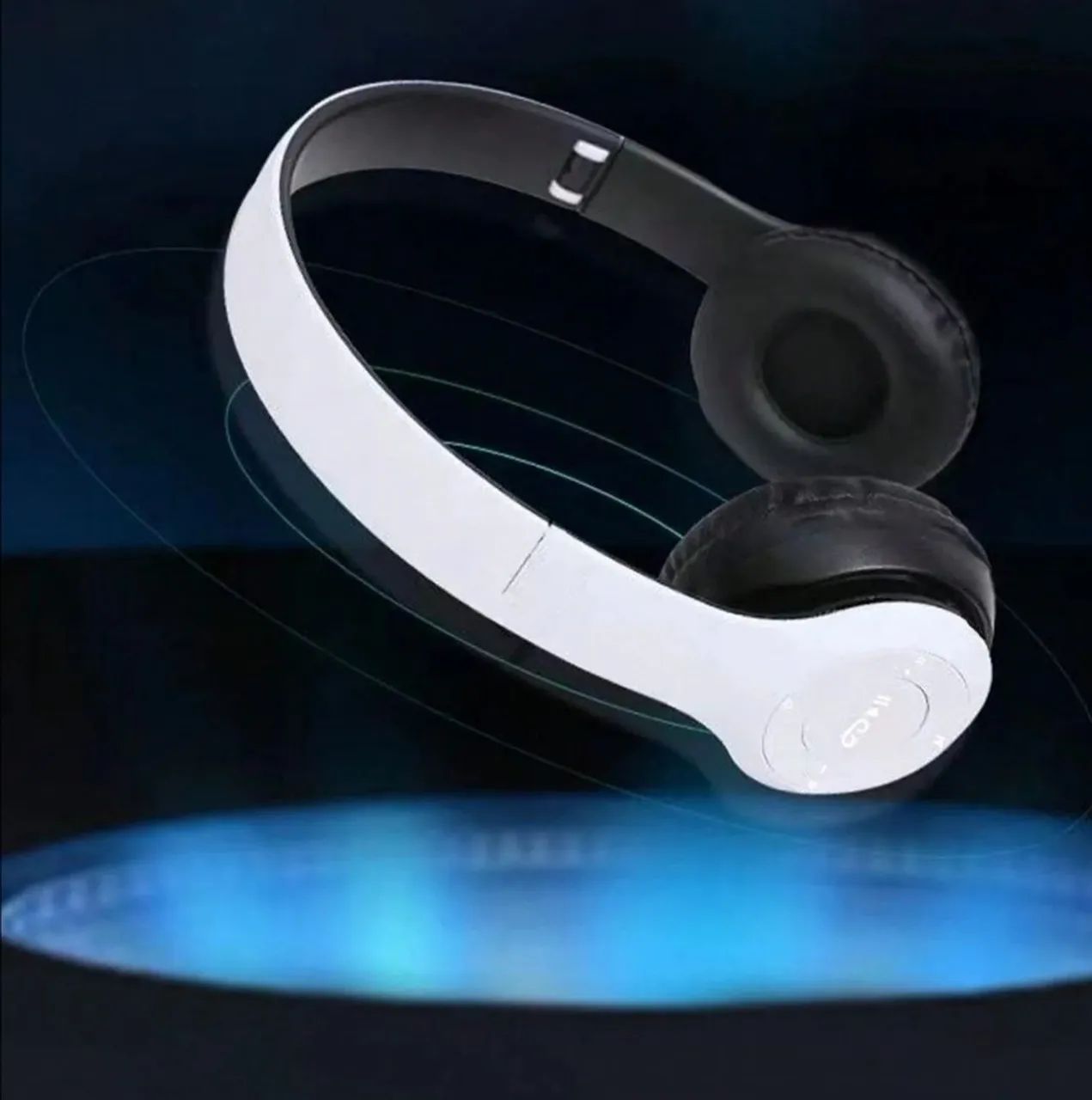 Fone de ouvido Bluetooth Branco - Foto 4