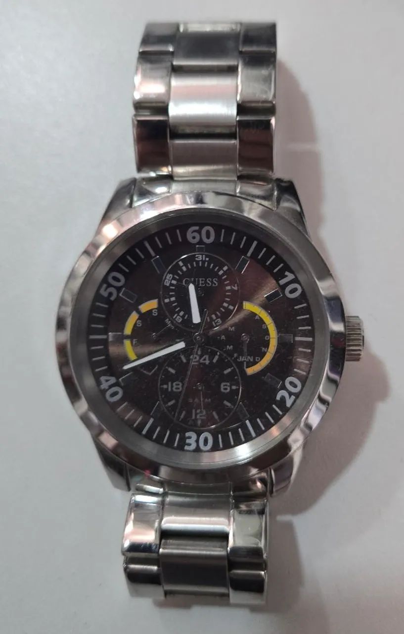Relógio Guess Masculino - Pulseira aço - Foto 2