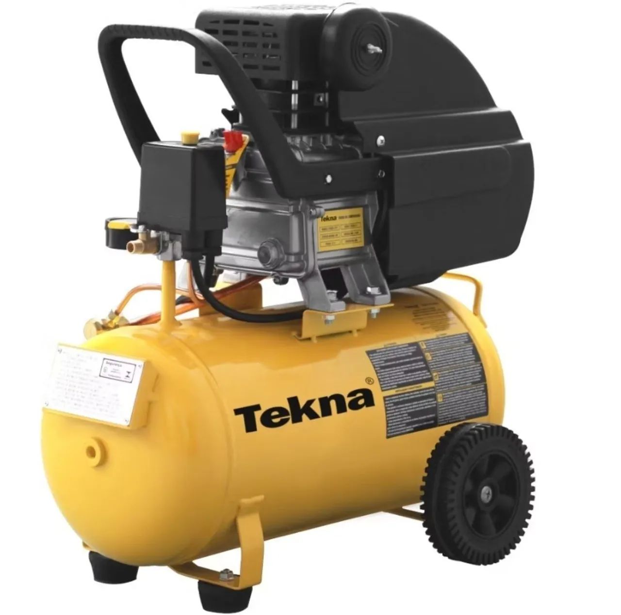 COMPRESSOR DE AR TEKNA 20L / 6,3 PES / 2HP - Foto 3
