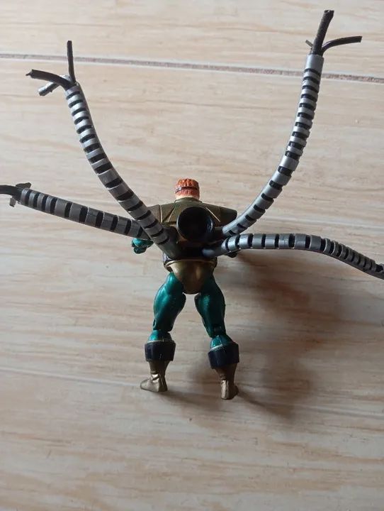 Boneco Dr Octopus - Homem Aranha - Vintage - Foto 3