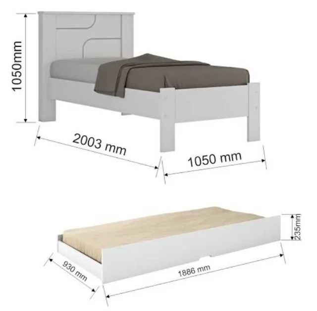 Bicama Cama Pérola Conquista (FAZEMOS ENTEGA DF E ENTORNO) - Foto 3