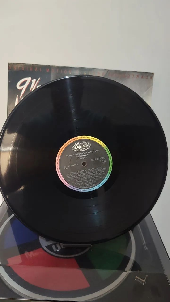 LP 9 1/2 Weeks - Trilha Sonora Original - Foto 4