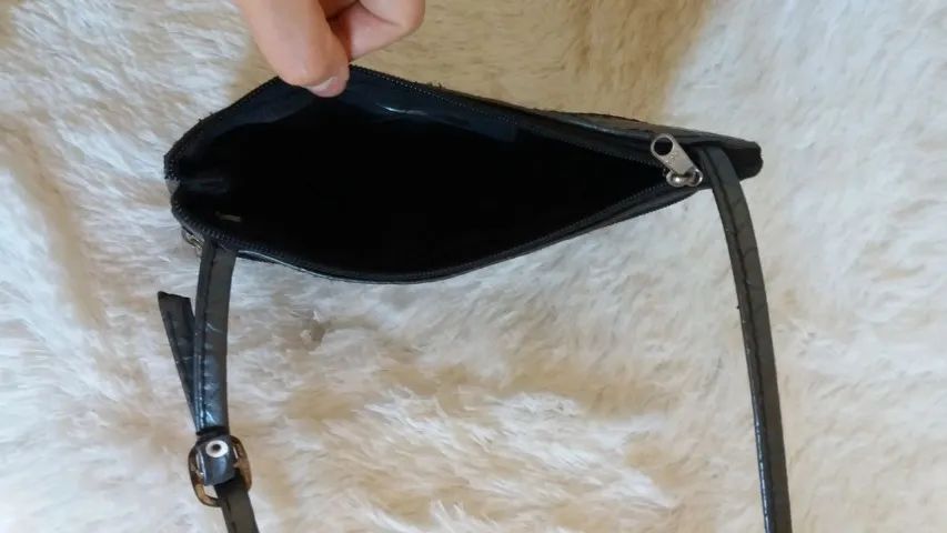 Bolsa transversal escamas de sereia - Foto 2