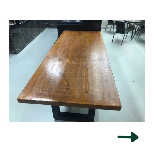 mesa de jantar madeira entrega grátis df - Foto 2
