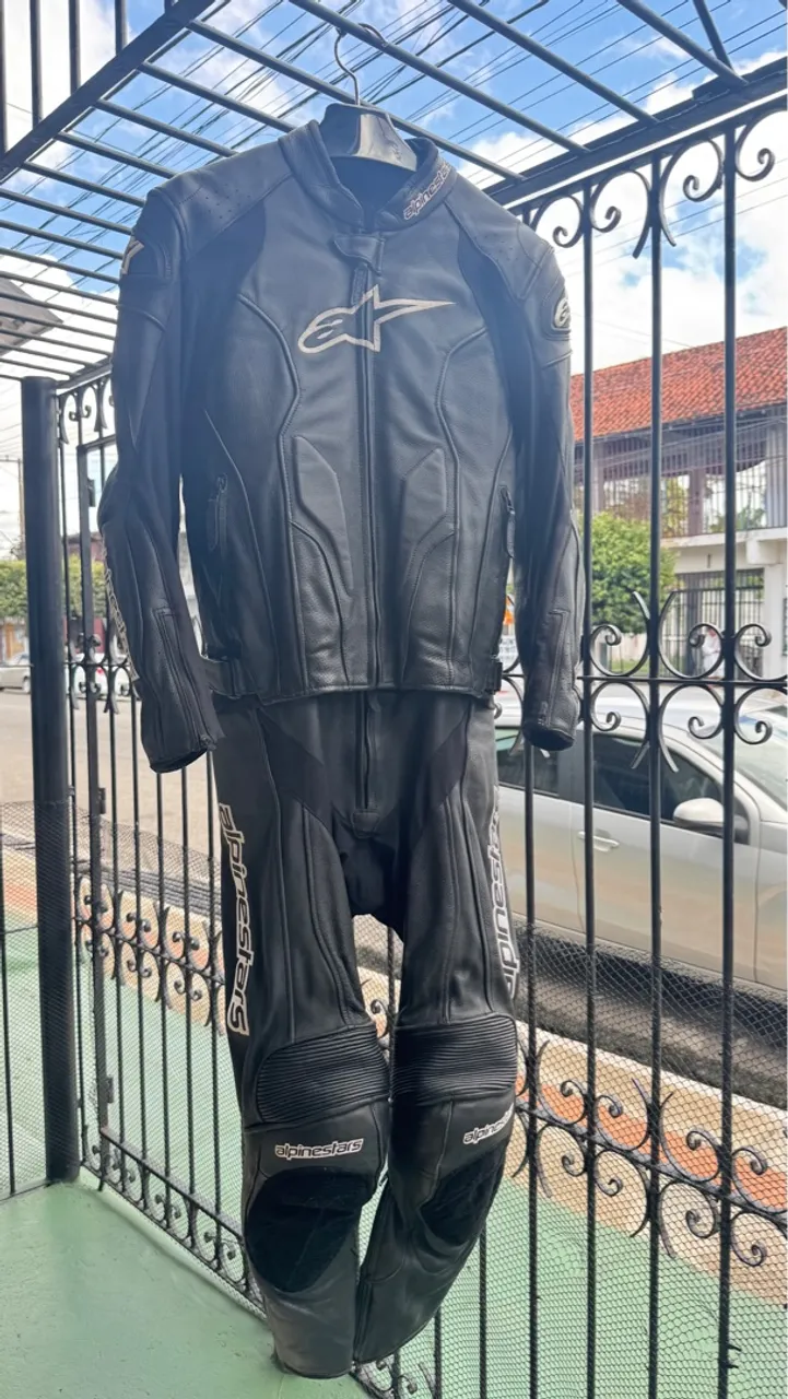 Macacão 2 peças alpinestars tamanho P