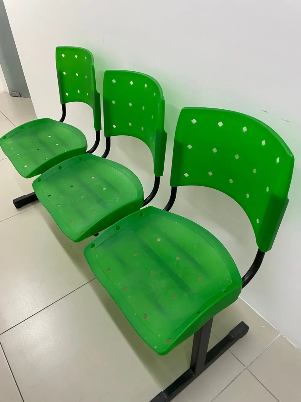 Cadeiras de Escritório longarina Verde