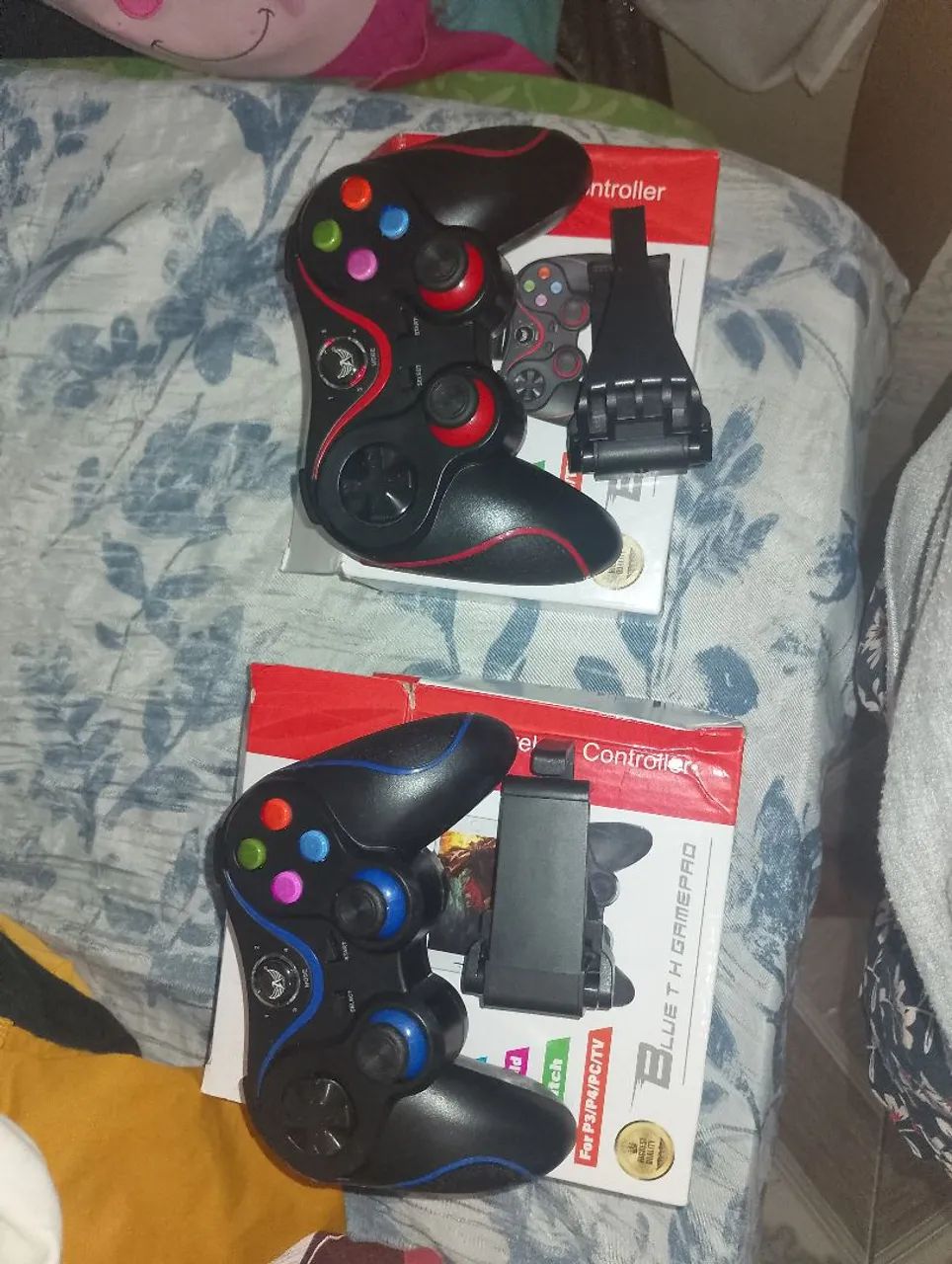 Vendo controle para jogos em celular via bluetooth 