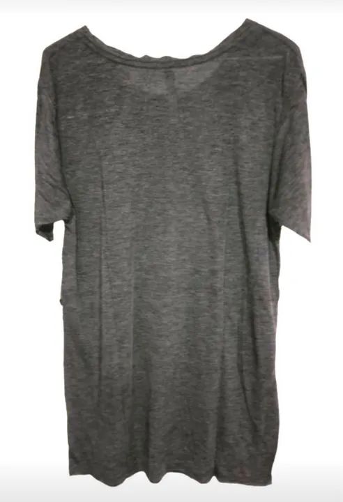 Camiseta comprida feminina tam M Zara  - Foto 4