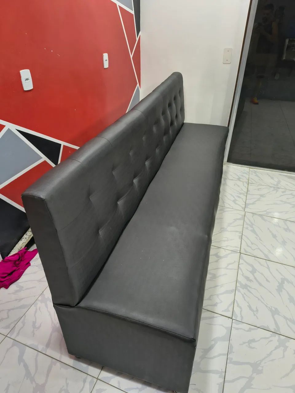 Sofá moderno para sala de estar. Barbearia  - Foto 3