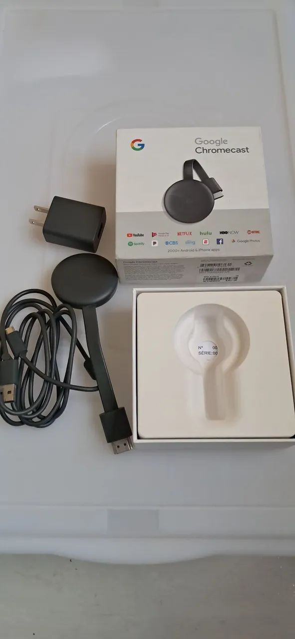 Google Chromecast - Novo - Streaming de alta qualidade - Foto 2
