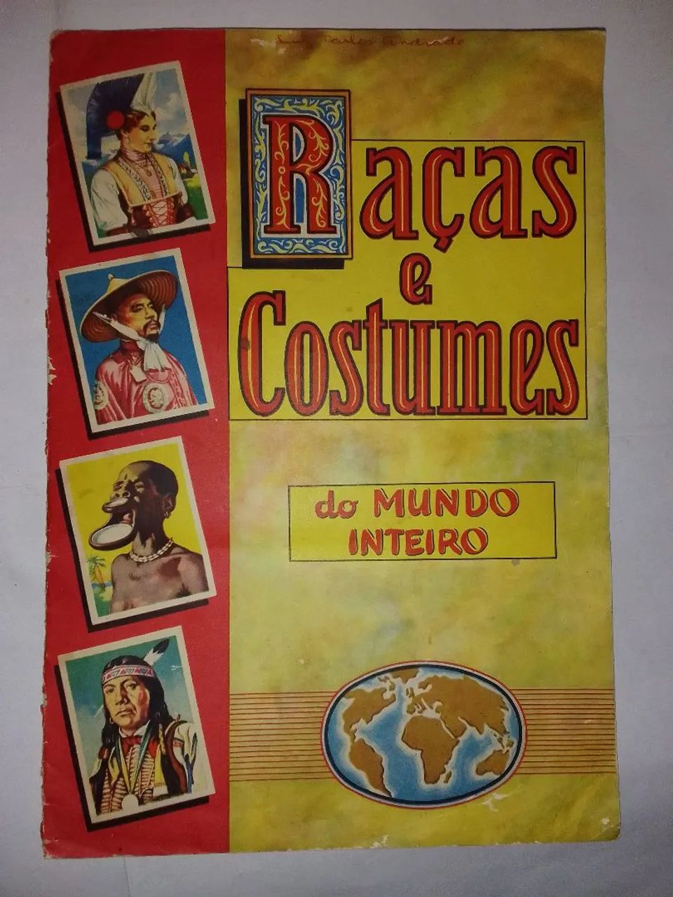 Álbum de figurinha aquarela completo 