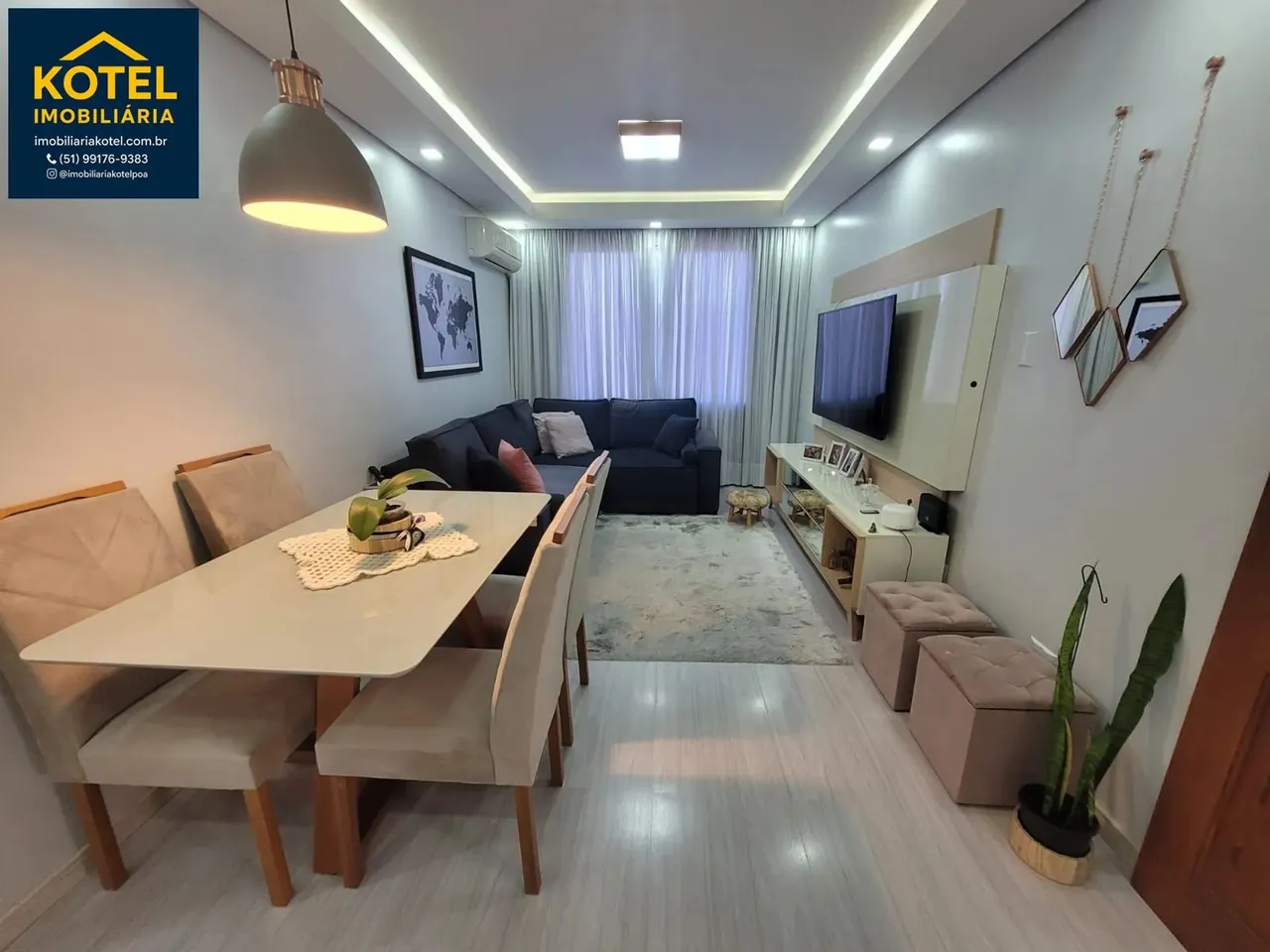 Apartamento mobiliado próximo ao Iguatemi