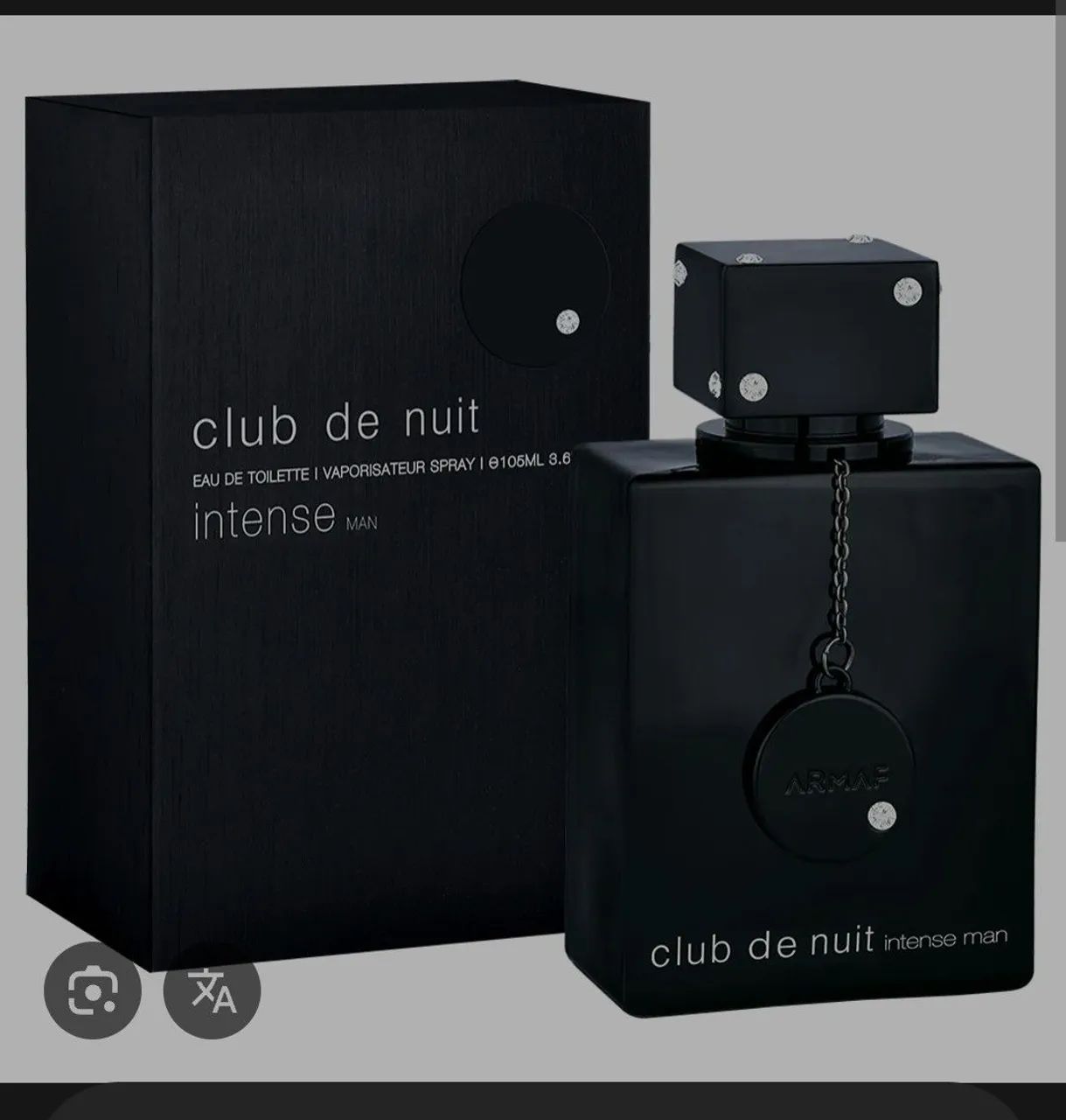 PERFUME CLUB DE NUIT.  100 ML