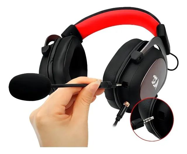 Redragon Gamer Zeus 2 H510 Surround 7.1 Fone de ouvido gamer Profissional - Foto 2