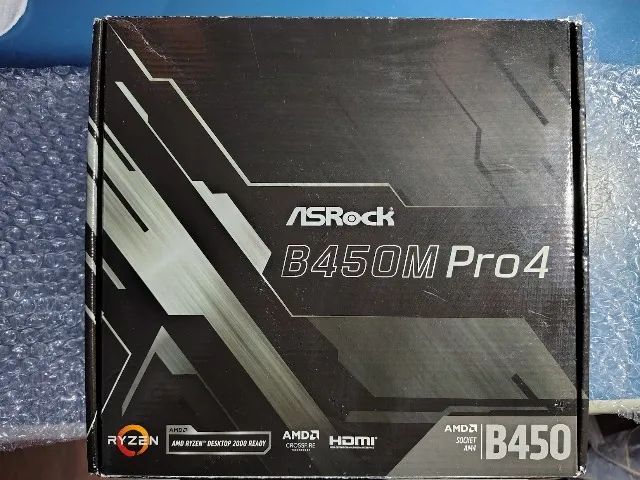 セット品] B450M pro4 ＋ Ryzen5 2600 ASRock社製 B450チップセット