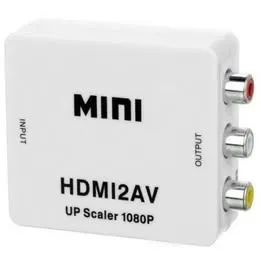 Mini Conversor Hdmi Para Rca Av Video Composto Hdmi2av